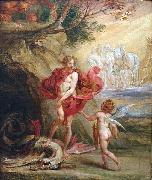 Jan Boeckhorst Apollo and the Python painting